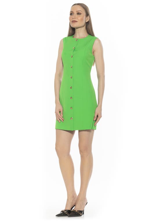 Alexia Admor Bridgette Vest Sheath Dress In Green