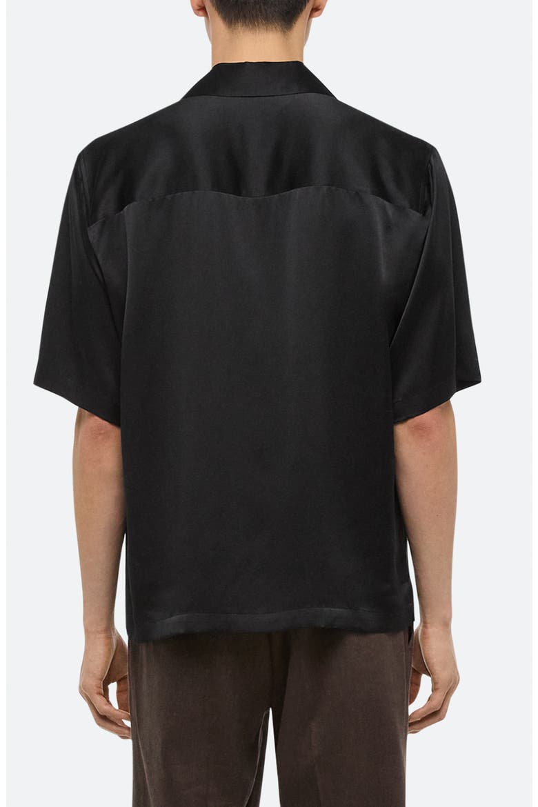 Boxy Silk Camp Shirt (Men) | Nordstrom