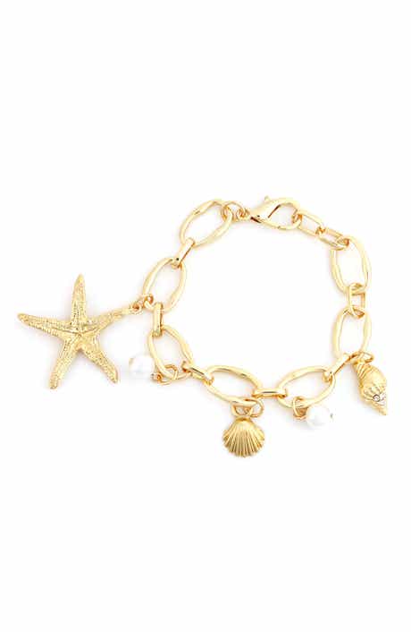 Panacea Starfish Charm Bracelet