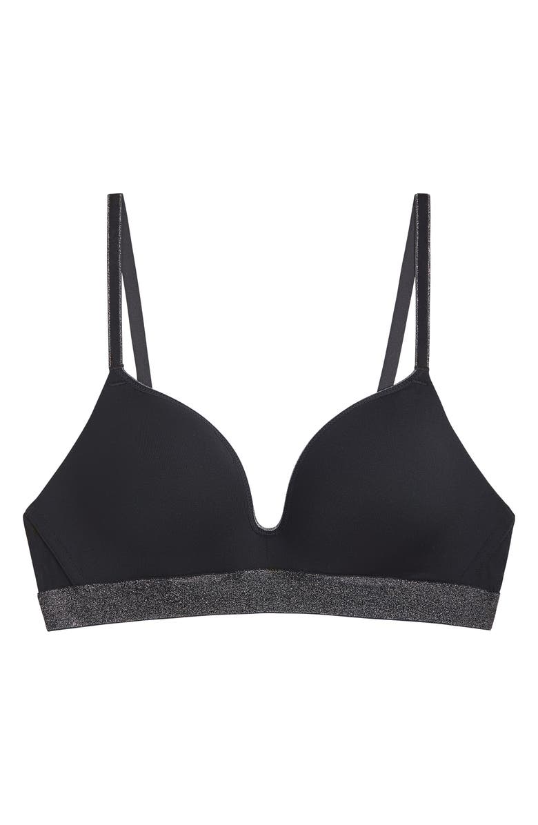 b.tempt'd by Wacoal Room Service Wire Free Bra, Alternate, color, Night