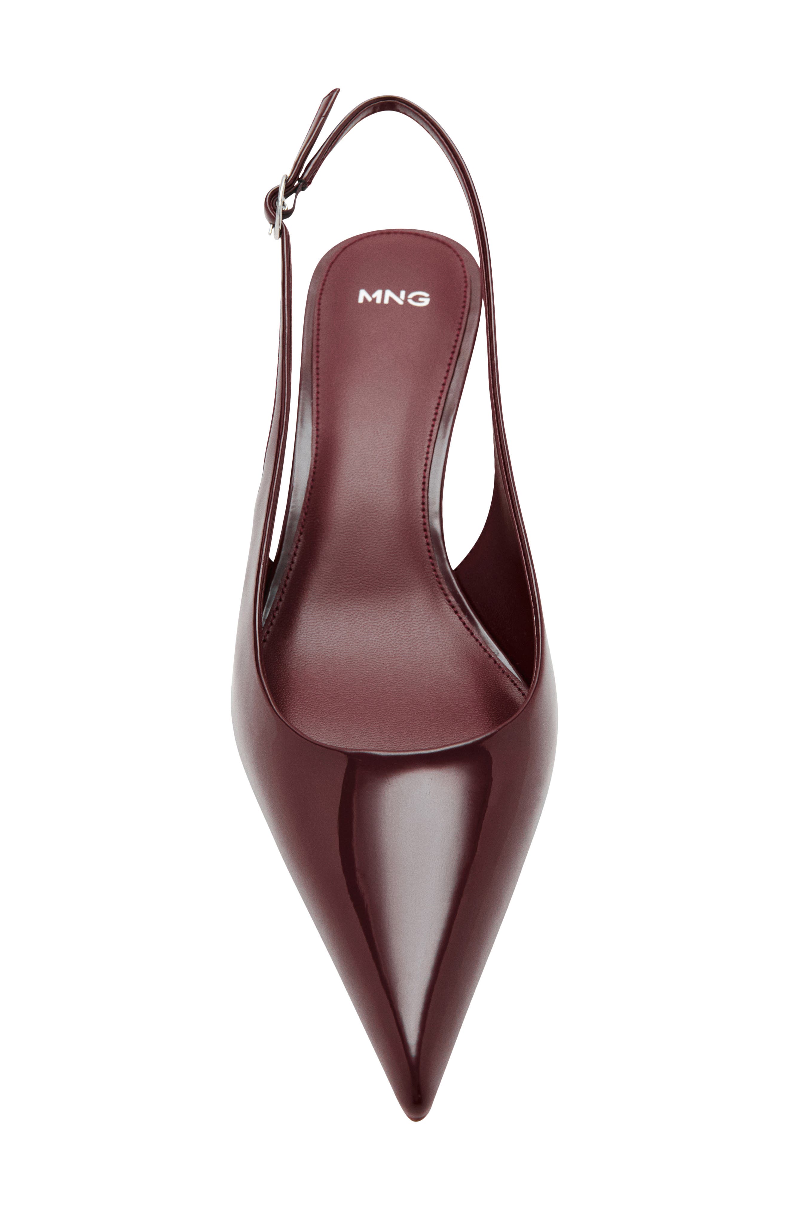 Pointed Kitten Heel Pump, Alternate, color, BURGUNDY