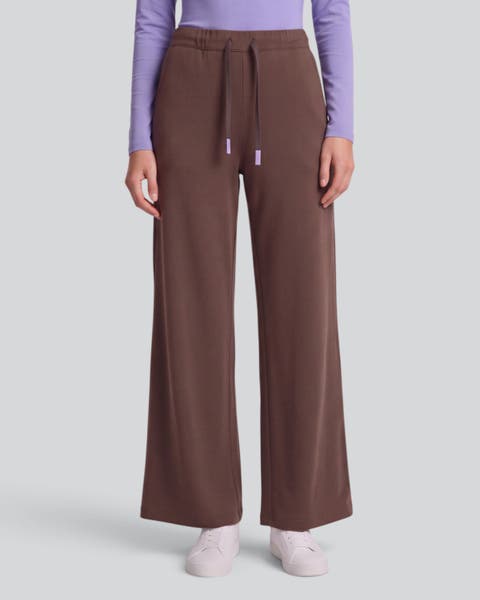 Womens Stretch Knit Drawstring Pant