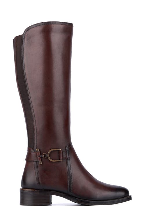 Vintage Foundry Hortense Knee High Boot In Brown