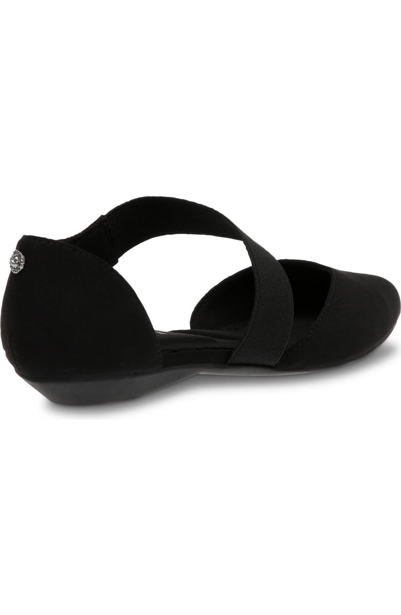 Anne Klein Ostara Almond Toe Flat, Alternate, color,