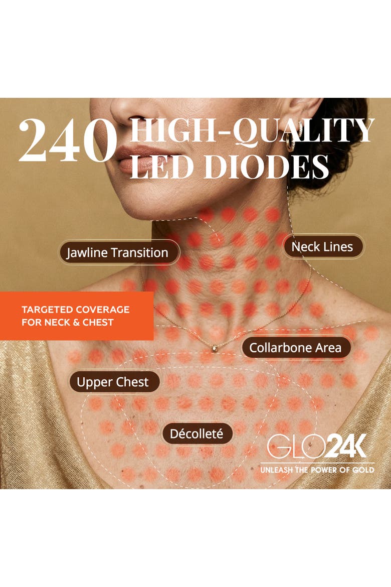 LED Neck Lift & V-Line Treatment Set, Alternate, color, BLACK