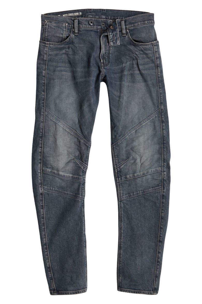 Moto Cross 3D Slim Fit Jeans, Alternate, color, ANTIC SAND BLAST