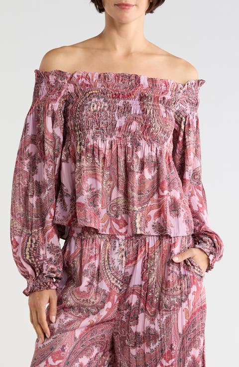 Ariela Off the Shoulder Top