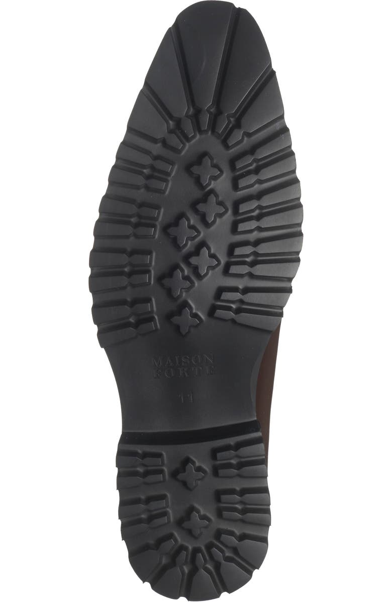 Maison Forte Presidio Wholecut Leather Oxford, Alternate, color, Chestnut