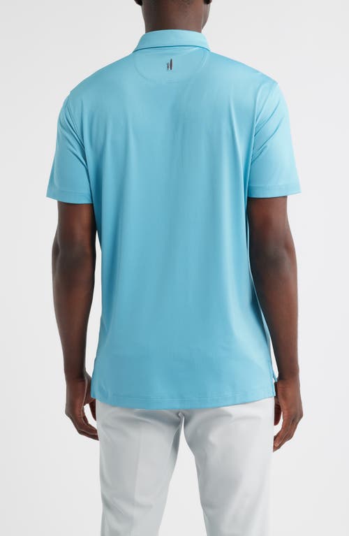 Johnnie-o Birdie Classic Fit Performance Polo In Blue