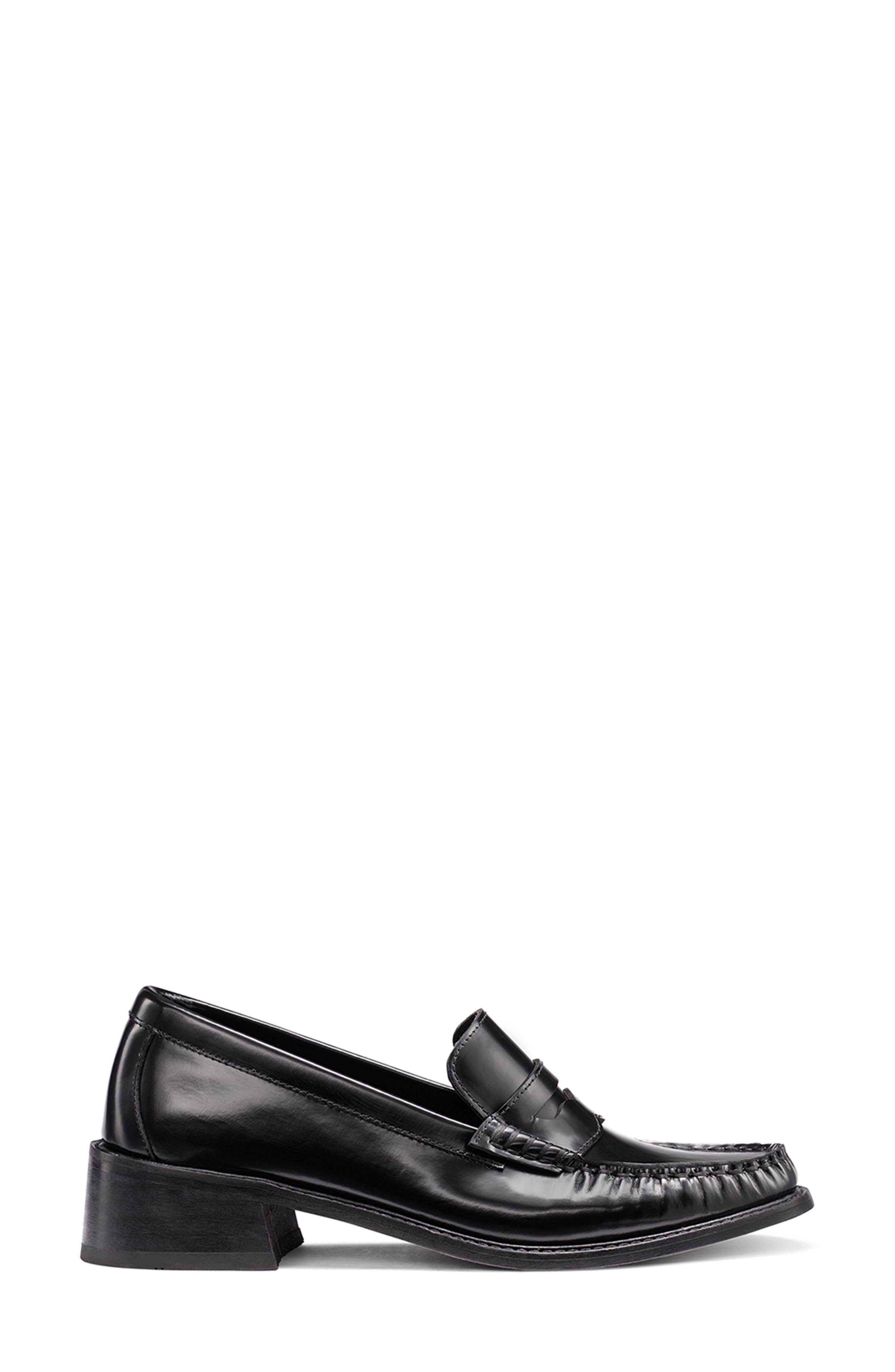 G.H.BASS Penny Loafer Pump, Alternate, color, Black
