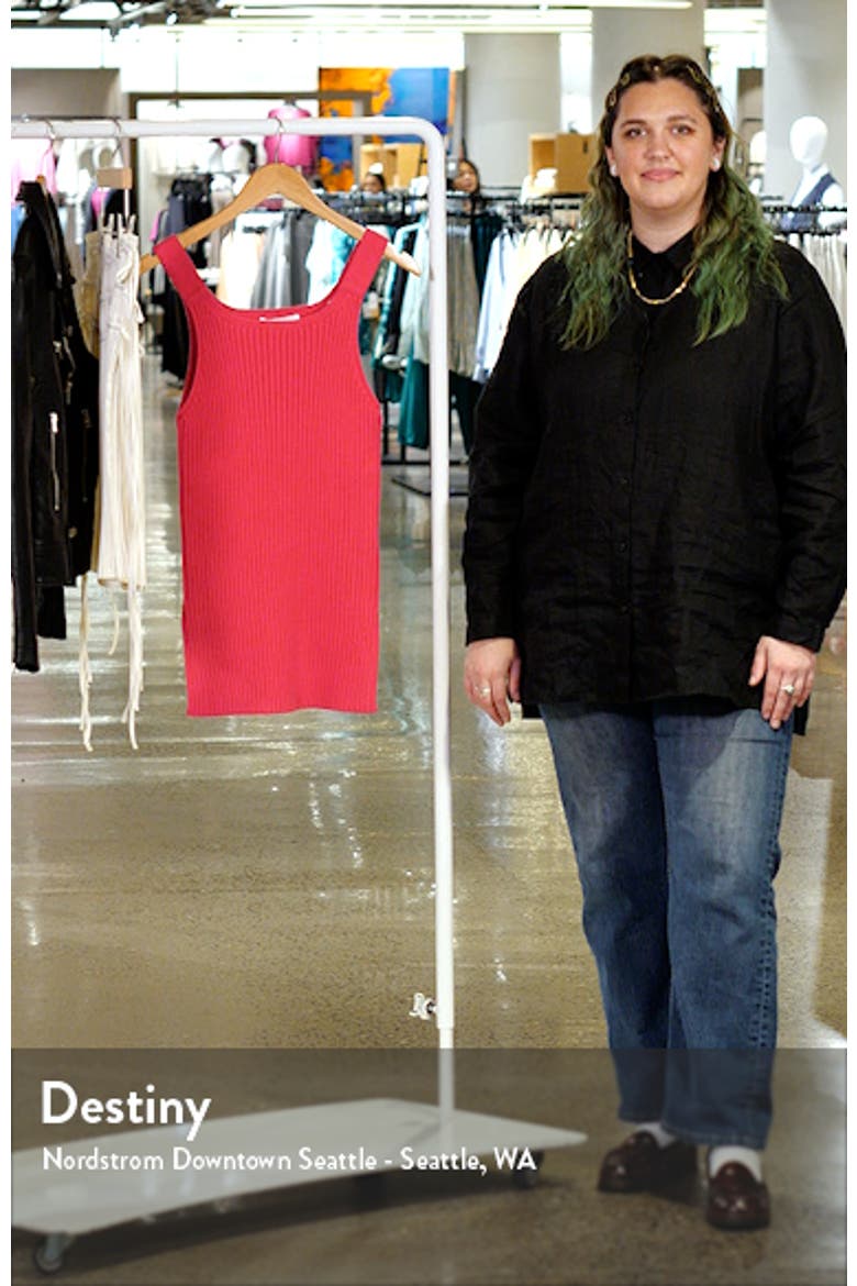 Rib Organic Cotton Tank video