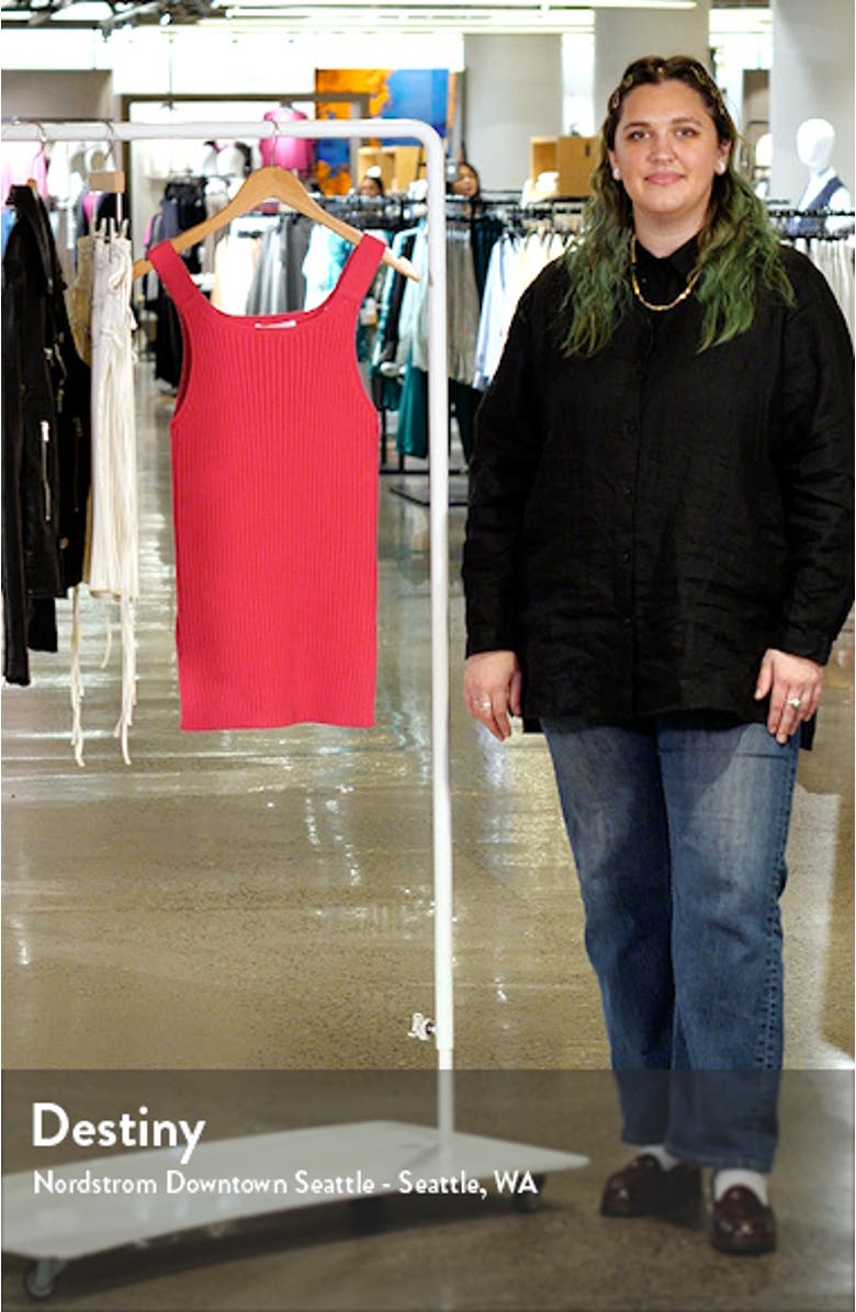 Rib Organic Cotton Tank, sales video thumbnail