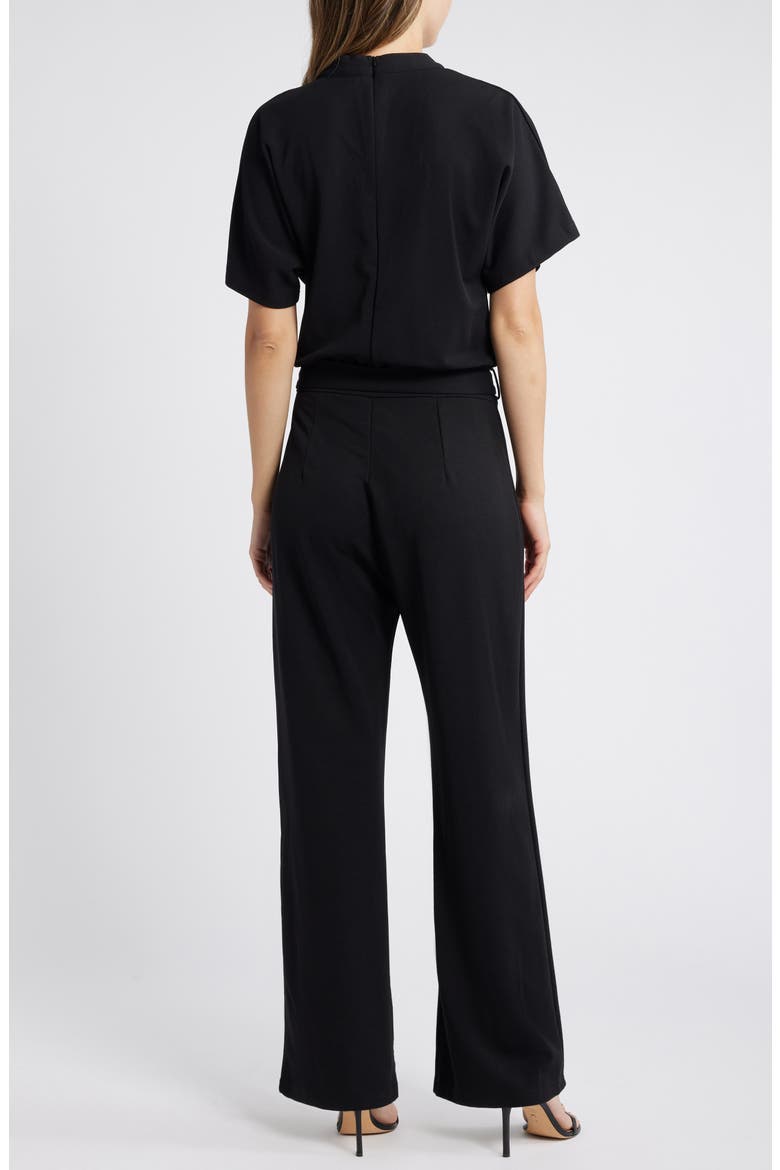 Toni Belted Jumpsuit, Alternate, color, BLACK