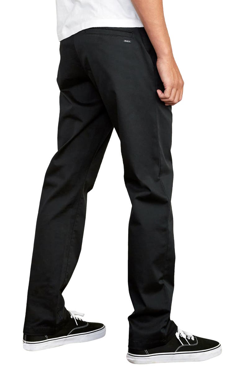 RVCA The Weekend Stretch Cotton Blend, Alternate, color, 