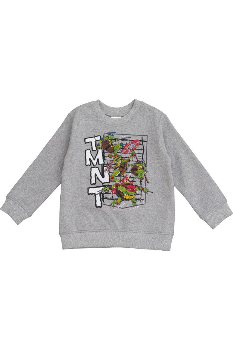 2-Piece Fleece Sweatshirt and Pants Set, Alternate, color, Heather Grey Green
