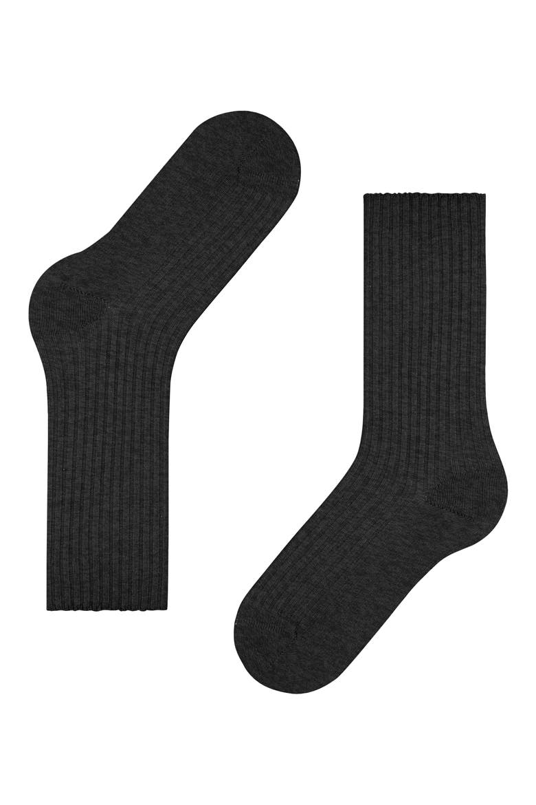 Cosy Wool Blend Boot Socks, Alternate, color, ANTHRA.MEL