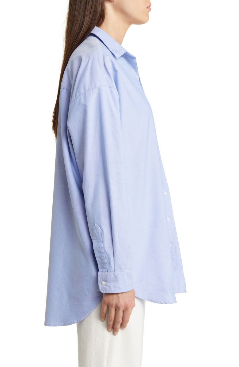 Frank & Eileen Shirley Stripe Oversize Button-Up Shirt, Alternate, color, 