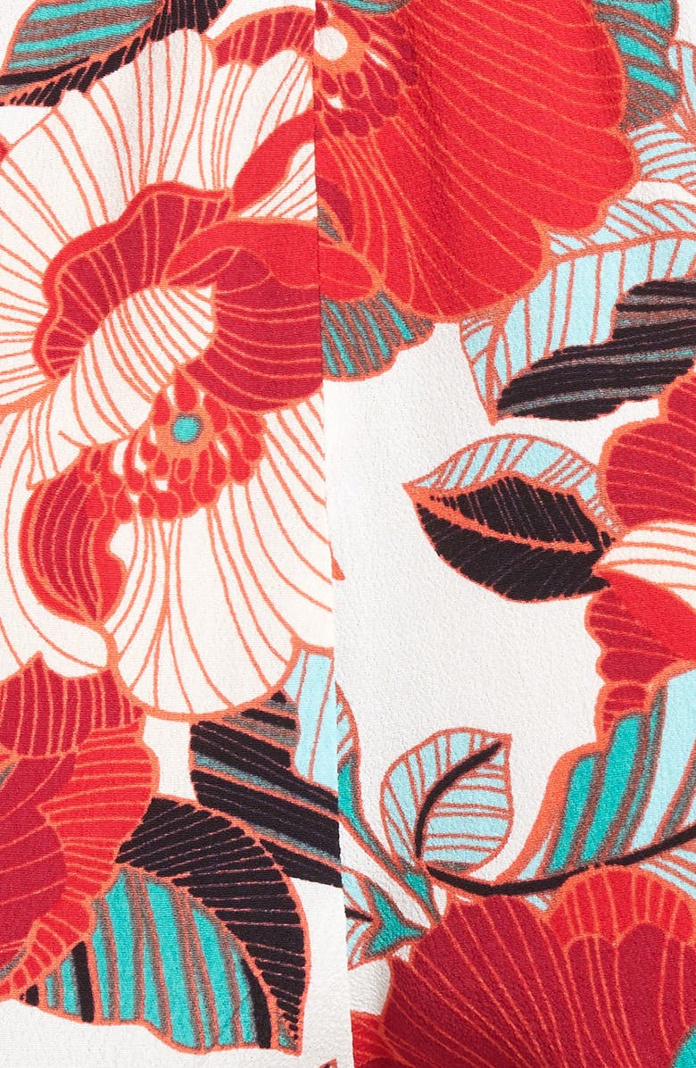 cupcakes and cashmere Cadrian Off the Shoulder Romper, Alternate, color, 