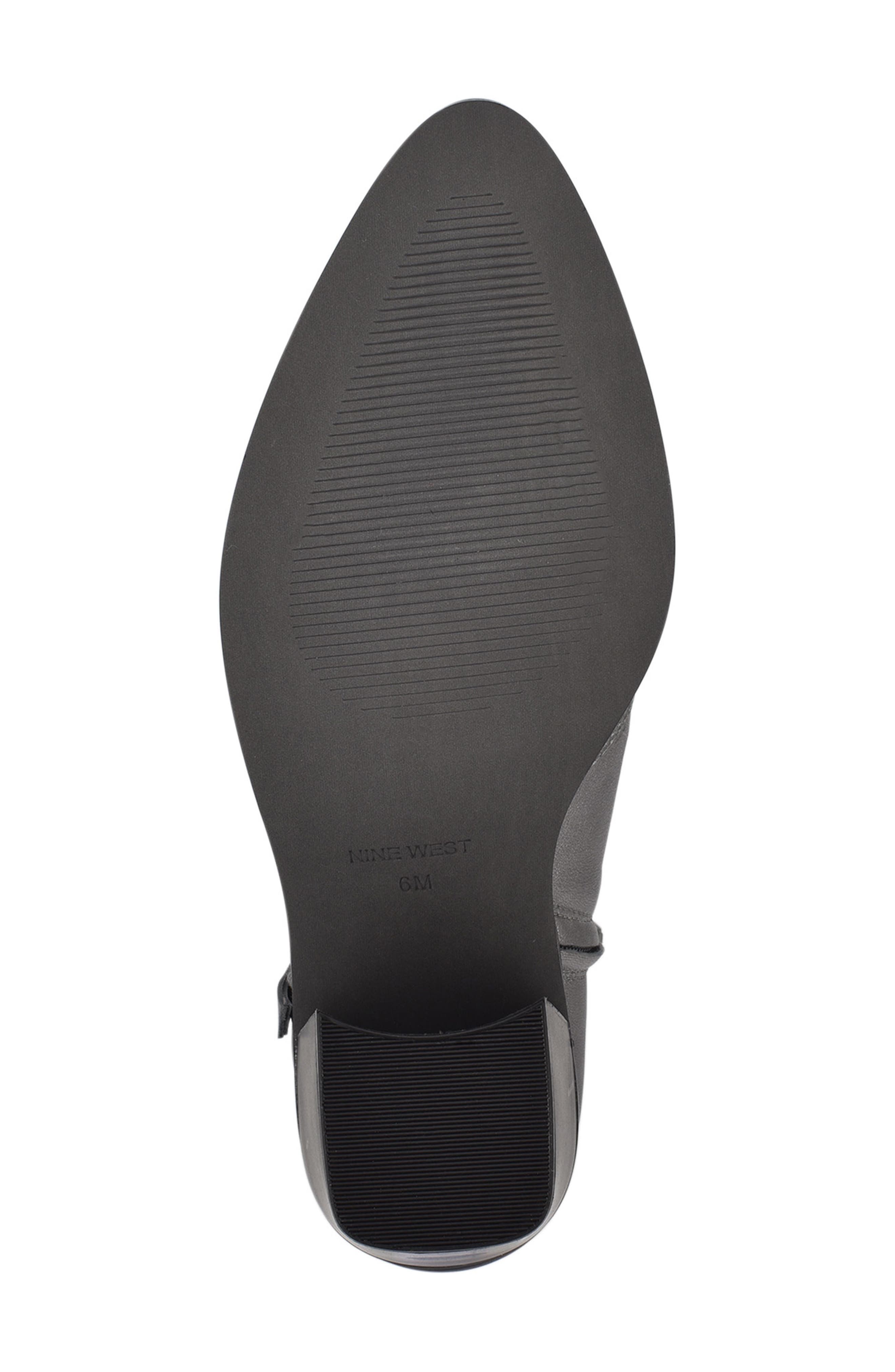 Byro Block Heel Bootie, Alternate, color, PEWTER LEATHER