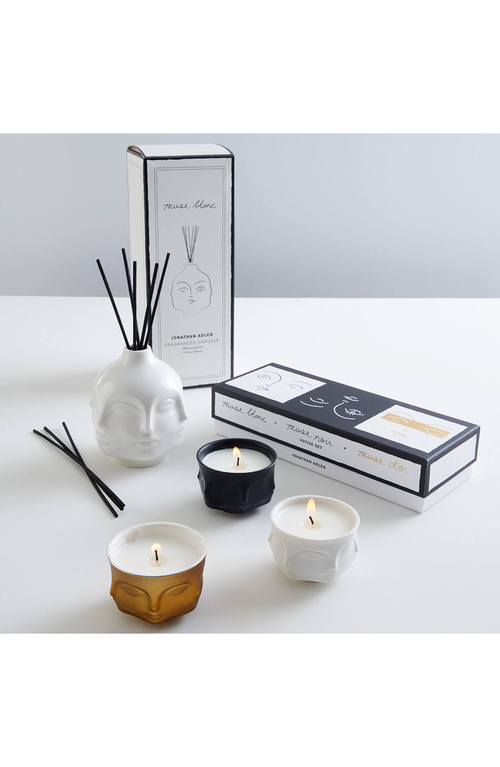 Jonathan Adler Muse Votive Candle Set In Multi