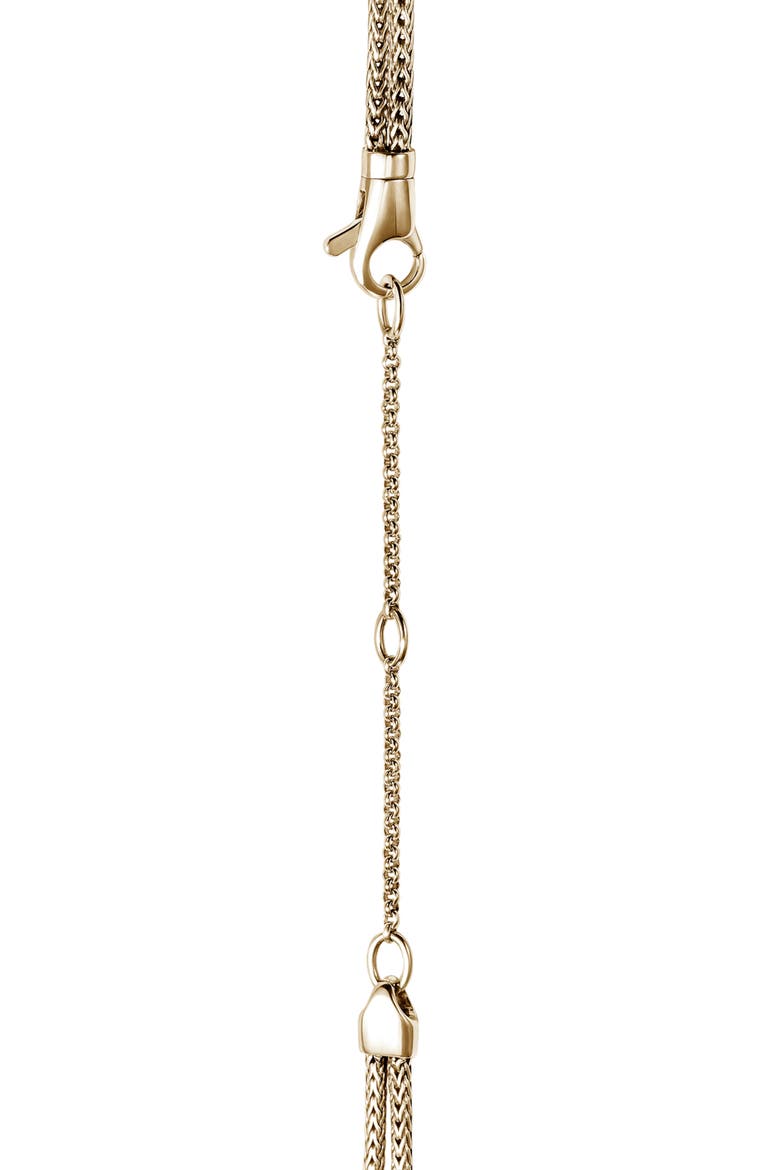 Love Knot 14K Gold Necklace, Alternate, color, GOLD