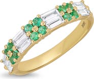 Bony Levy 18K Gold El Mar Gemstone & Diamond Stackable Ring (Online Trunk Show)