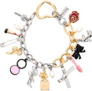 Marc Jacobs Two Tone Perfect Charm Bracelet