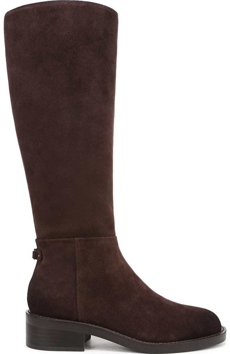 Sam Edelman Milla Knee High Boot, Alternate, color, Cafe Noir Suede