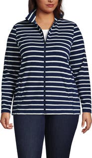 Lands' End Anyweather Fleece Full Zip Jacket
