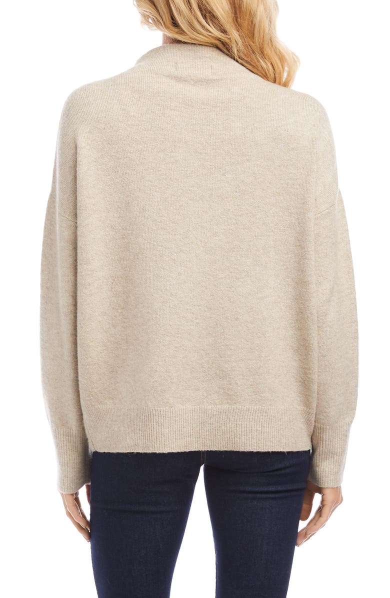 Karen Kane Funnel Neck Sweater, Alternate, color, 