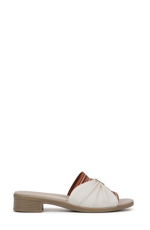 Bzees Paradise Slide Sandal In Cream