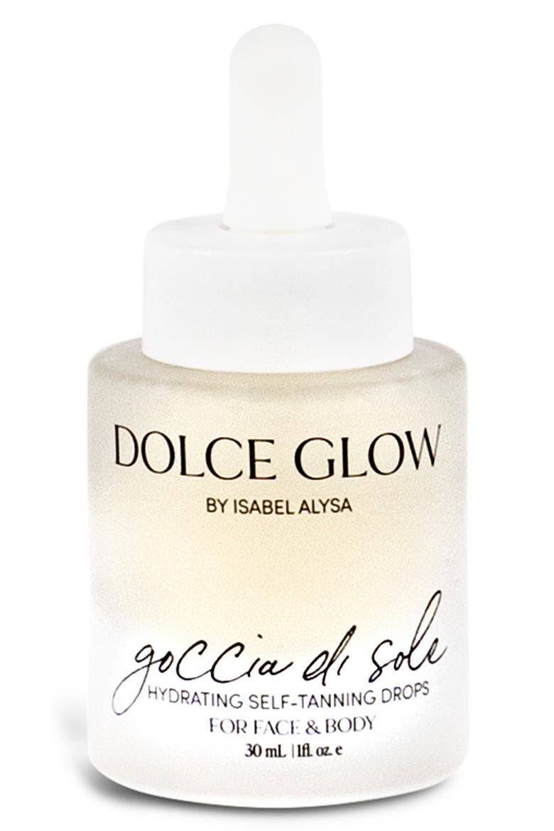 Goccia di Sole Hydrating Self-Tanning Serum Drops for Face & Body, Main, color, NO COLOR
