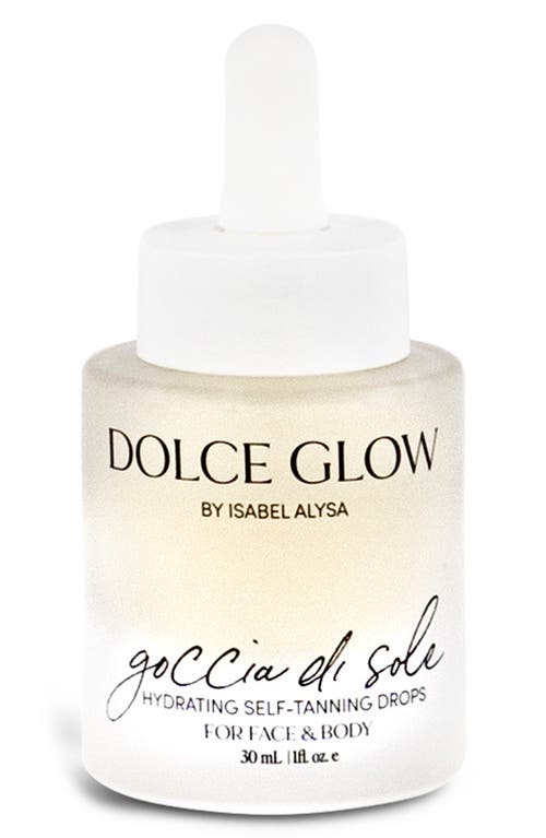 Dolce Glow by Isabel Alysa Goccia di Sole Hydrating Self-Tanning Serum Drops for Face & Body  product