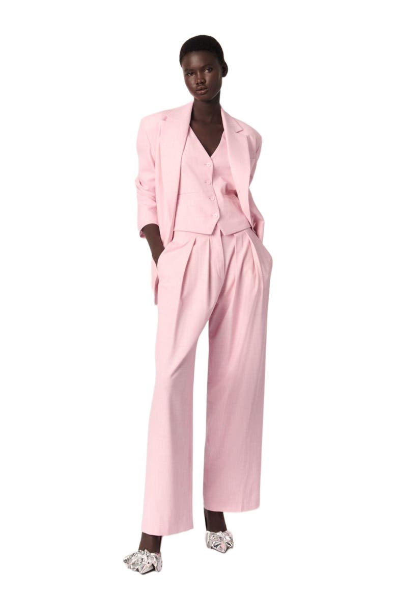 maje Suit vest, Main, color,