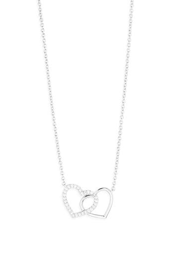 Nadri Sweethearts Pendant Necklace In Metallic