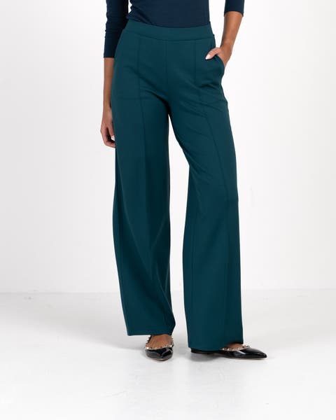 Ponte Wide Leg Pants