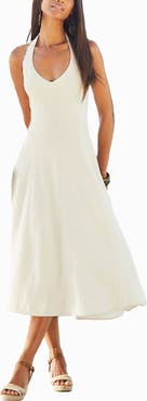 LASCANA Flowy Halter Neck Dress
