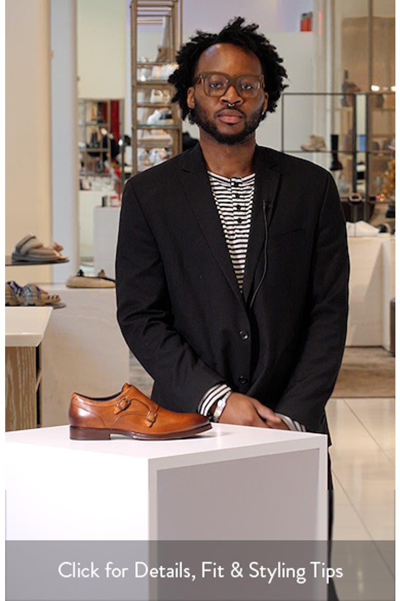 Carnegie Monk Strap Loafer video