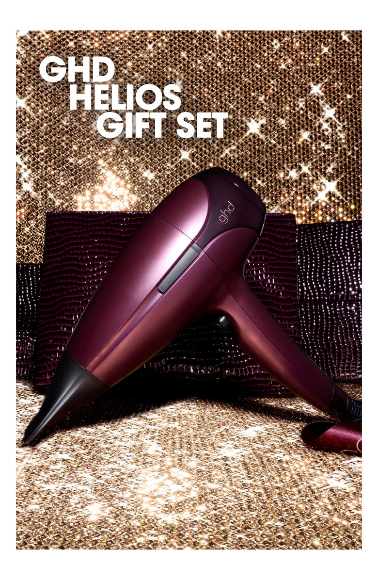 ghd Helios Hair Dryer Gift Set in Cherry Chic, Alternate, color, Black Cherry