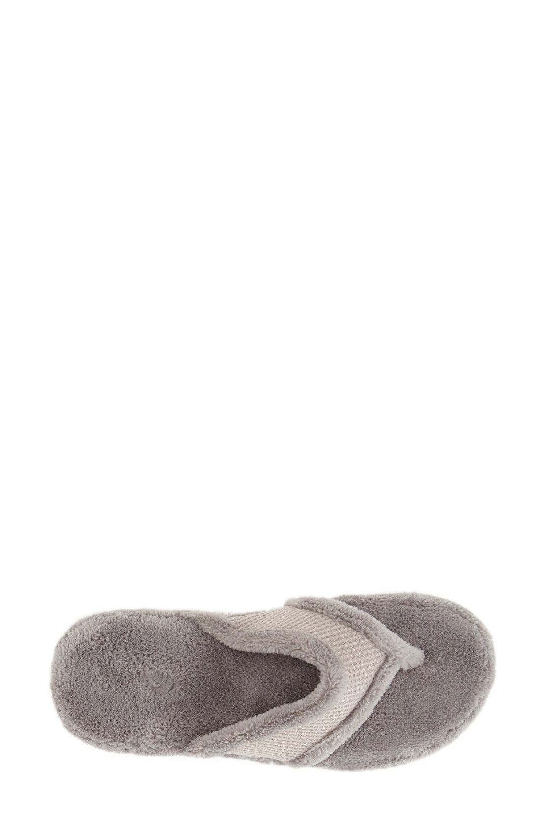 Waffle Spa Slipper (Nordstrom Exclusive), Alternate, color, GREY