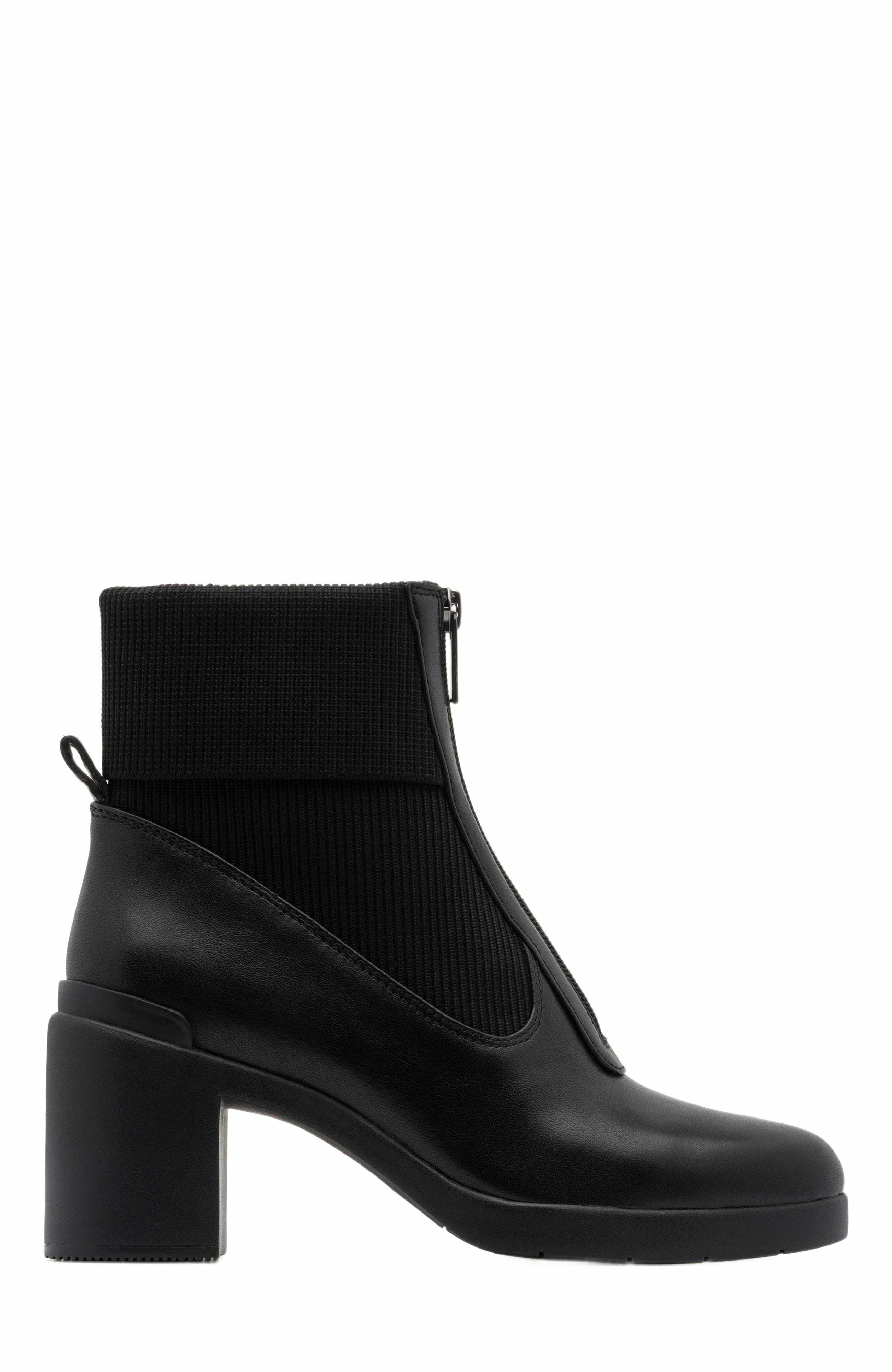 ABEO Metropolis Zip Boot, Alternate, color, Black - Regular