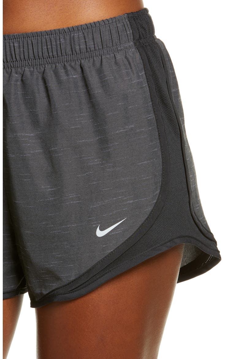 Tempo Dri-FIT Running Shorts, Alternate, color, BLACK HEATHER/ WOLF GREY