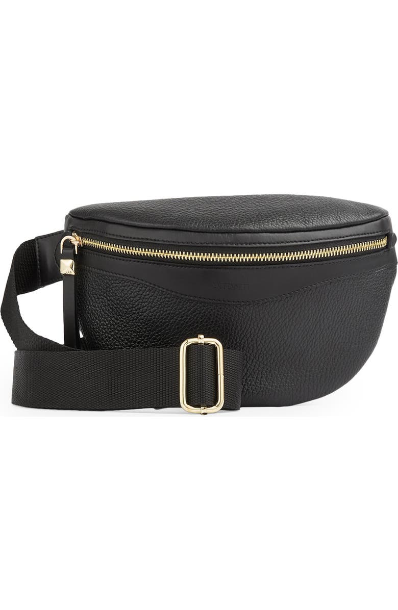 LK Bennett Rosie Leather Sling Bag, Main, color,