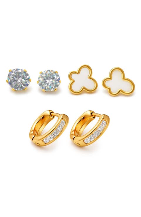 Set of 3 Assorted Earrings