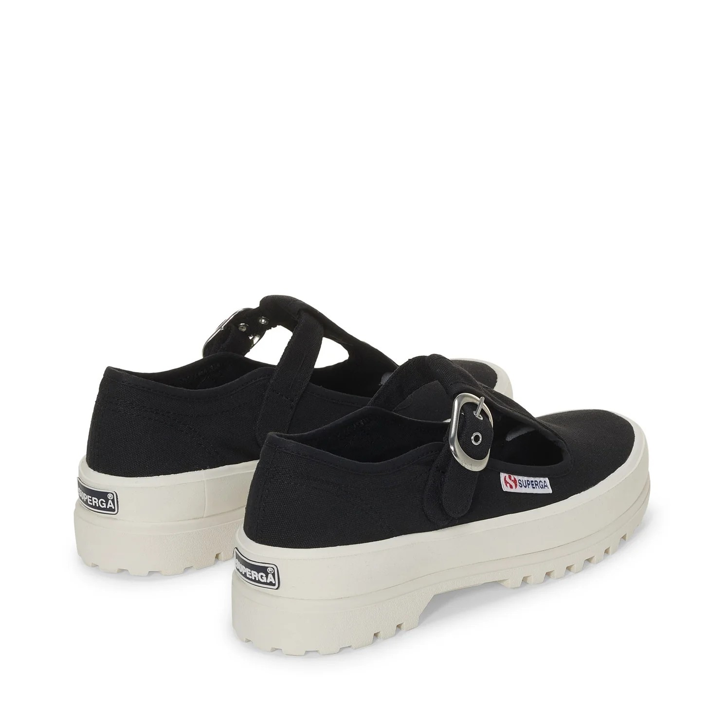 Superga 2541 Mary Jane Alpina Sneakers, Alternate, color, Black Avorio