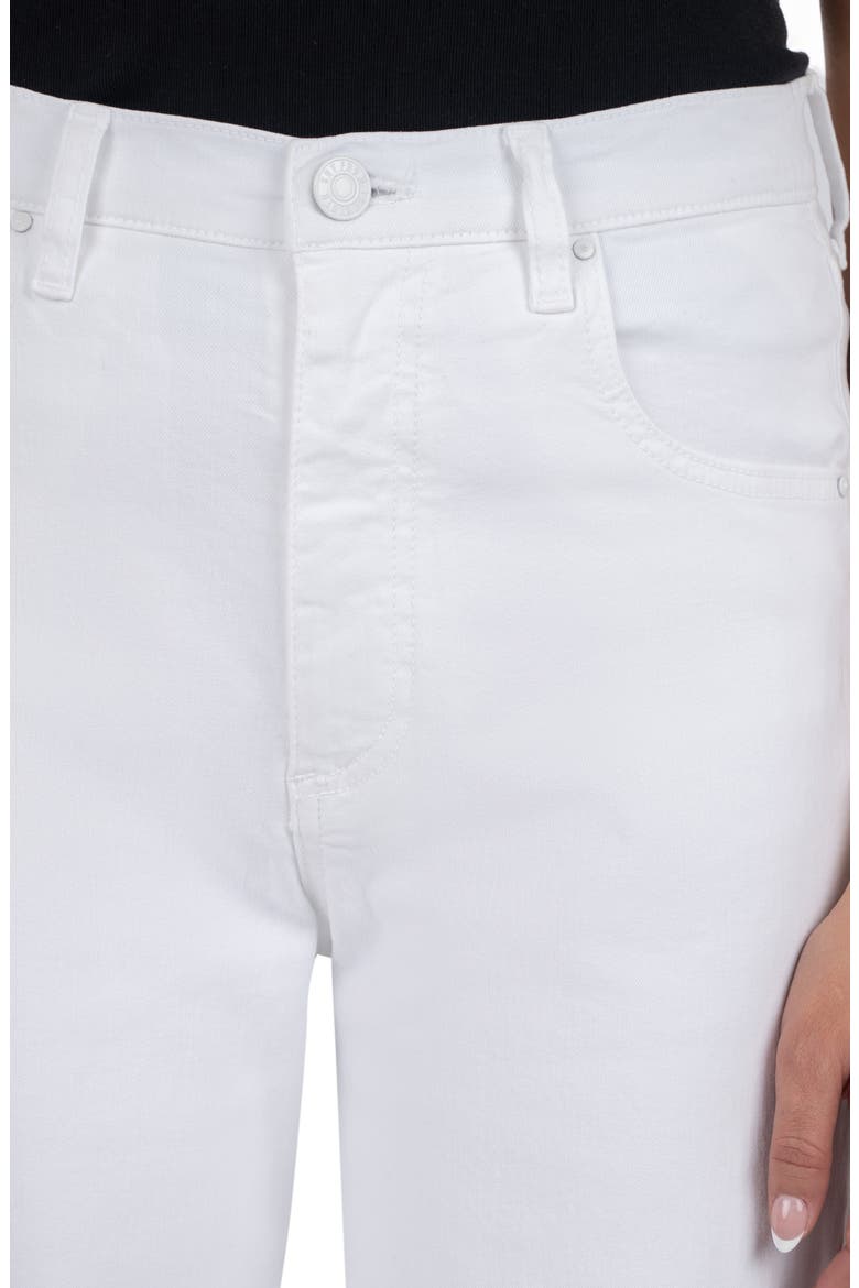 Gwen High Waist Crop Wide Leg Jeans, Alternate, color, OPTIC WHITE