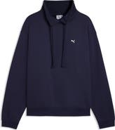 PUMA Select Essentials French Terry Polo Sweatshirt