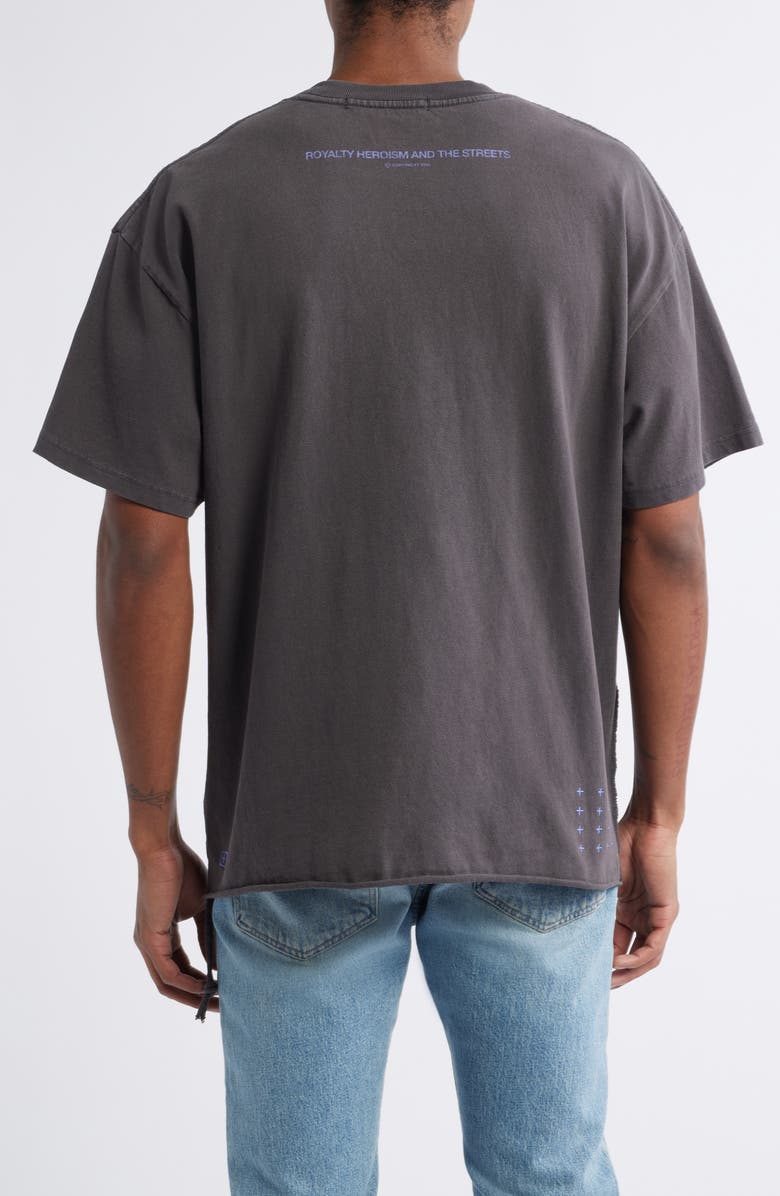 Ksubi Kingdom Ekcess Cotton Graphic T-Shirt, Alternate, color, 