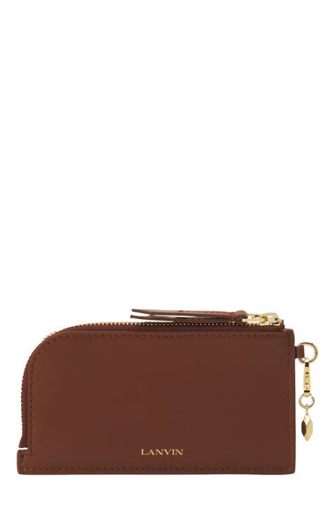 Catch By Lanvin Leather Cardholder
