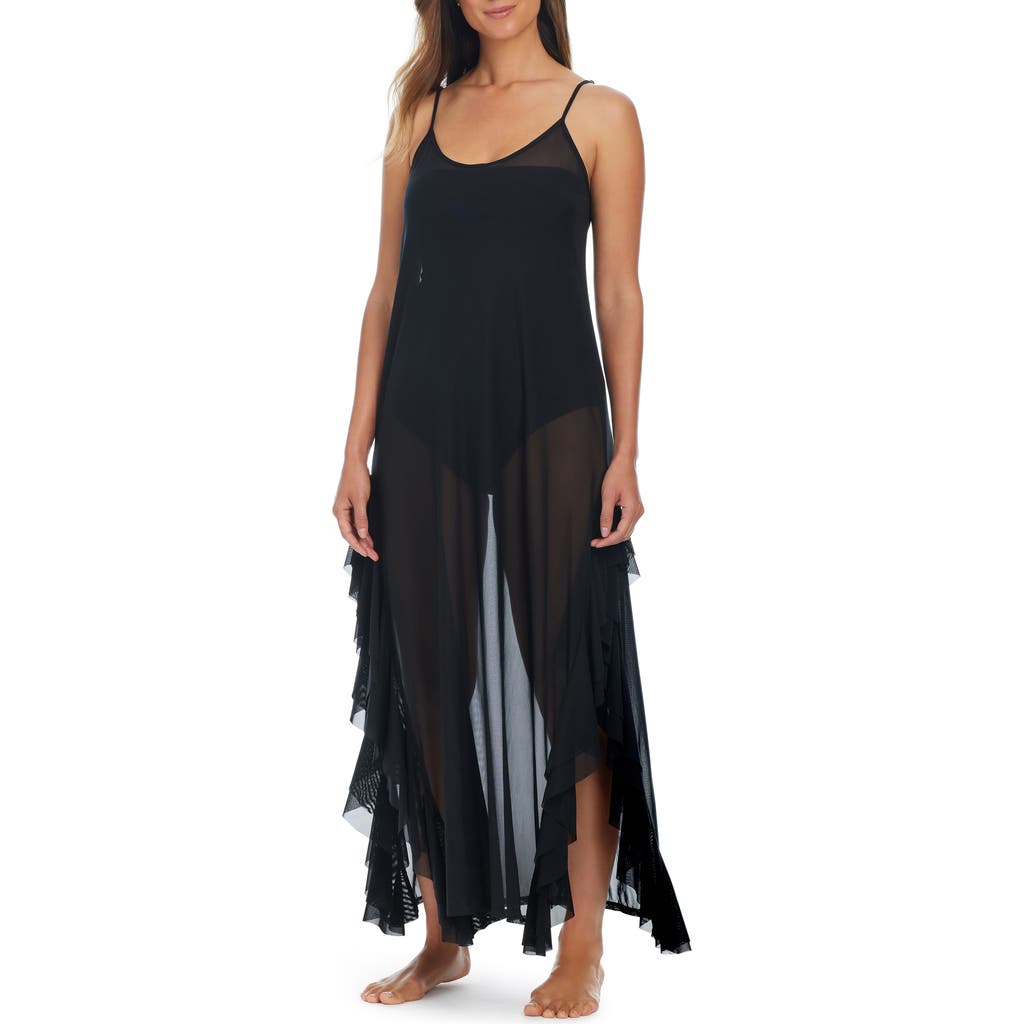 Bleu Rod Beattie Bleu By Rod Beattie Ruffle Cover-up Dress